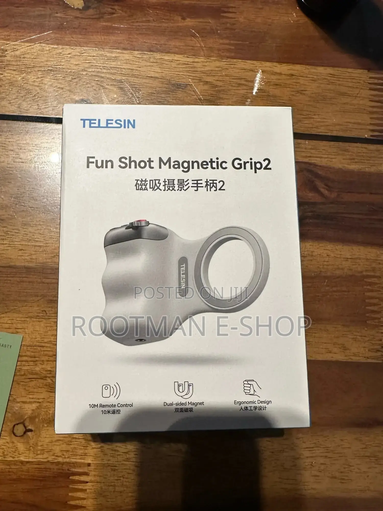 Telesin Fun Shot Magnetic Phone Camera DSLR Style Shutter Grip