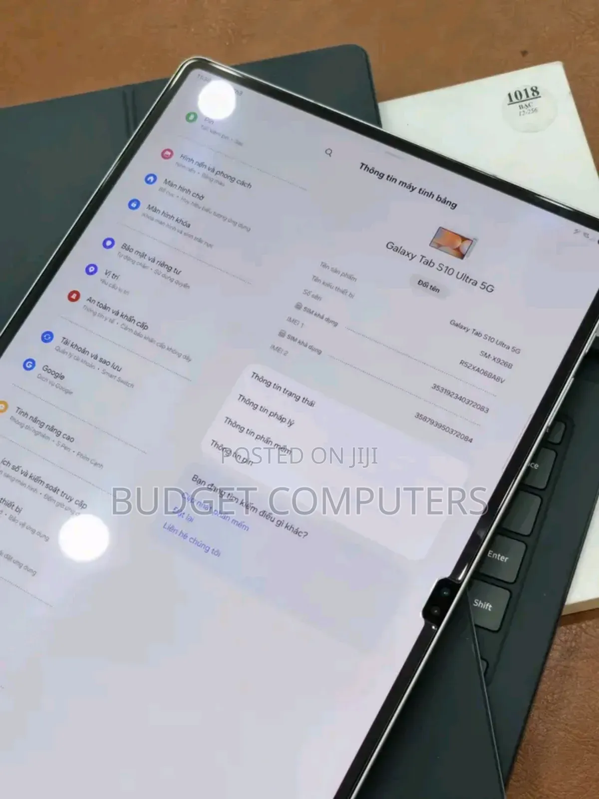 Samsung Galaxy Tab S10 Ultra 256 GB Gray
