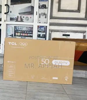 Choose Unique TCL 50 Inch Qled Smart Google Television(Black) 