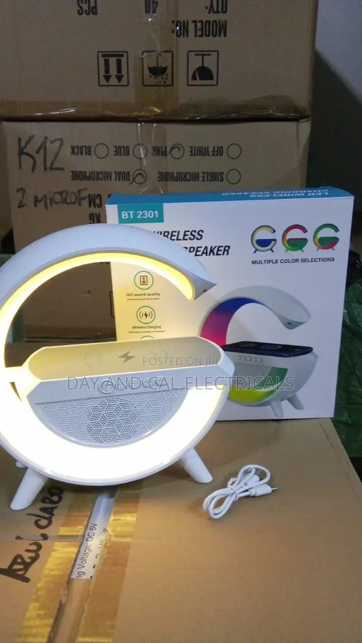 Smart Wireless Charging/Mp3 Light Speaker