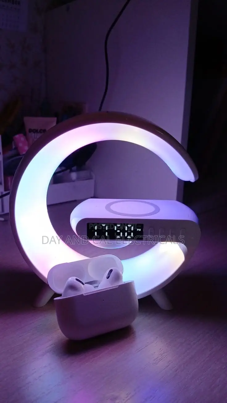 Smart Wireless Charging/Mp3 Light Speaker