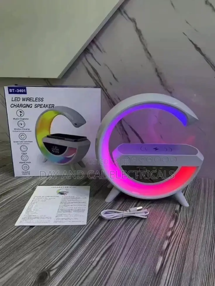 Smart Wireless Charging/Mp3 Light Speaker
