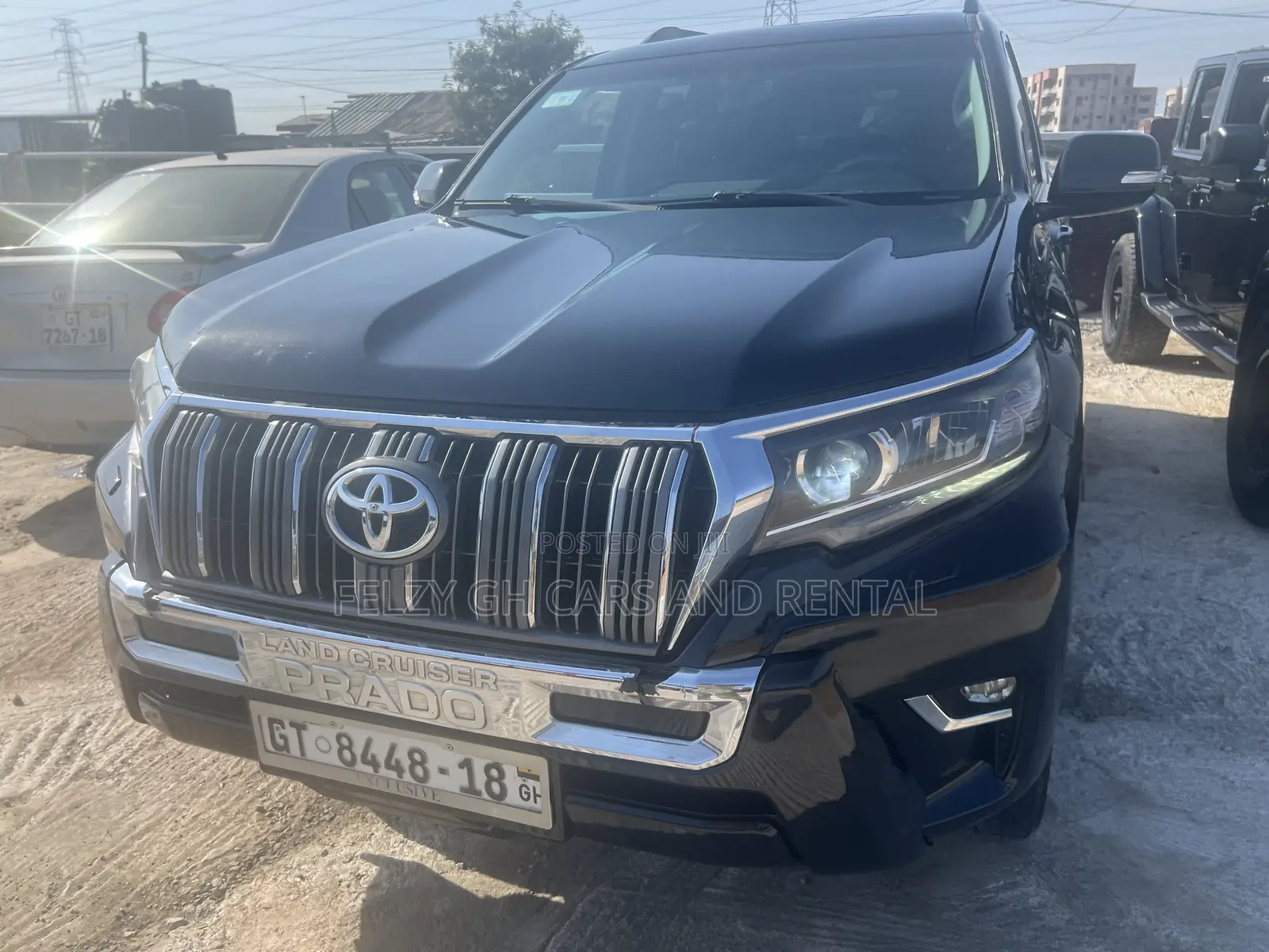 Toyota Land Cruiser Prado 3.0 190hp 2018 Black