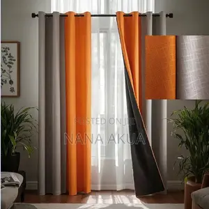 Blackout or Sunblock Curtains in Stock