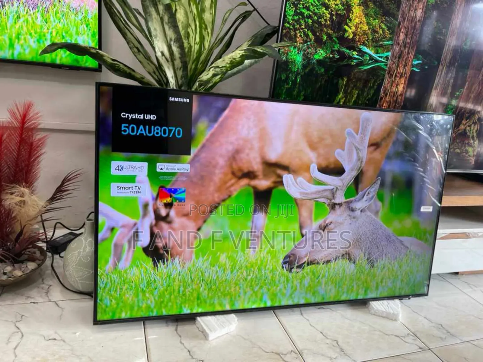 Samsung Crystal Uhd 50" Au8070 Tv 2021