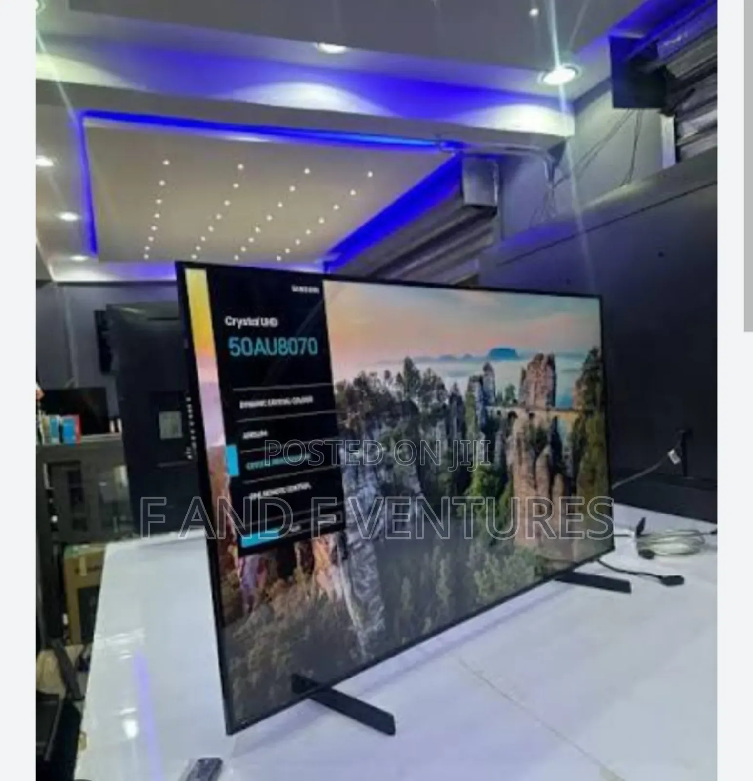 Samsung Crystal Uhd 50" Au8070 Tv 2021