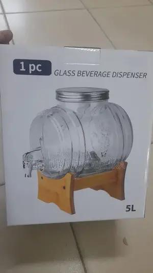 Drum Design 5ls and 8lts Glass Dispenser