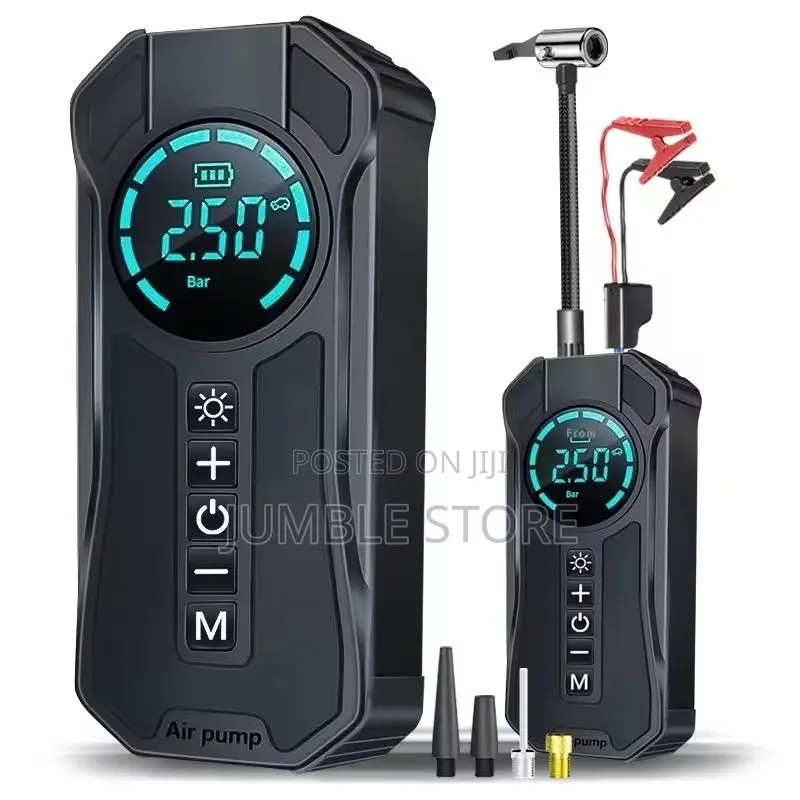 4 in 1 Smart Air Pump + Jump Starter