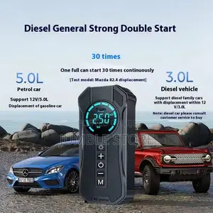 4 in 1 Smart Air Pump + Jump Starter