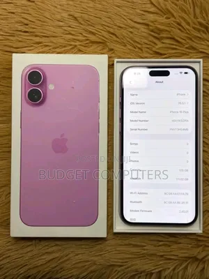 New Apple iPhone 16 Plus 128 GB Pink