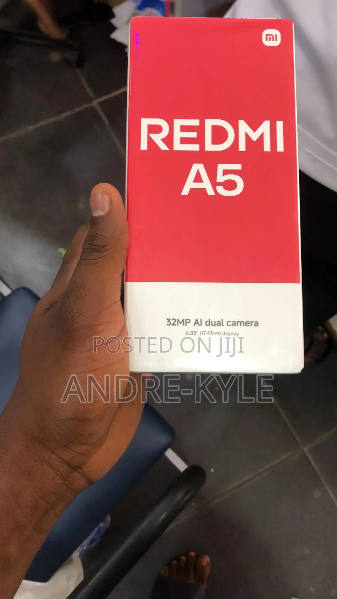 New Xiaomi Redmi A5 4G 128 GB Black