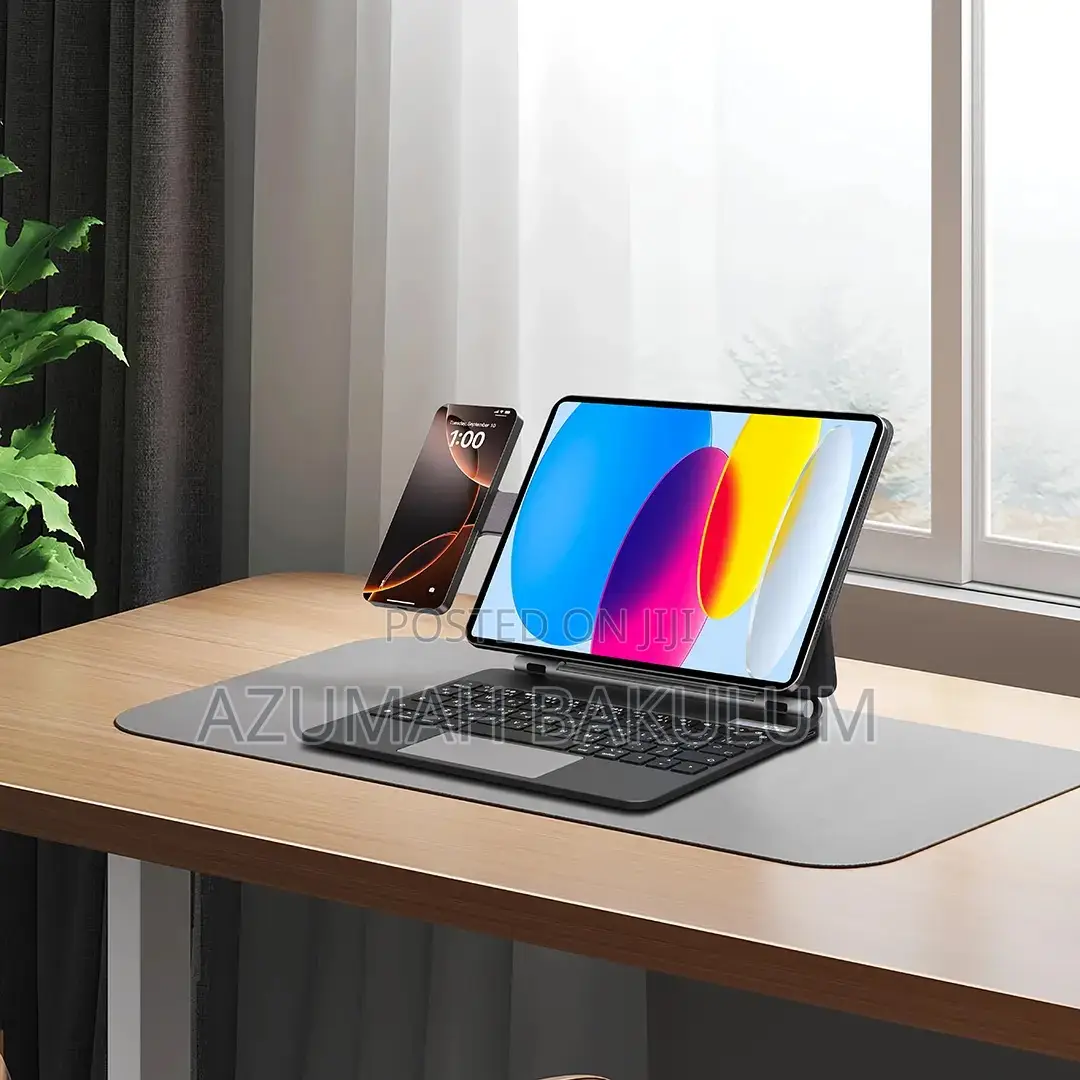 iPad 10th Gen/11(A16,2025)Wireless Keyboard With Magsafe Phoneholder