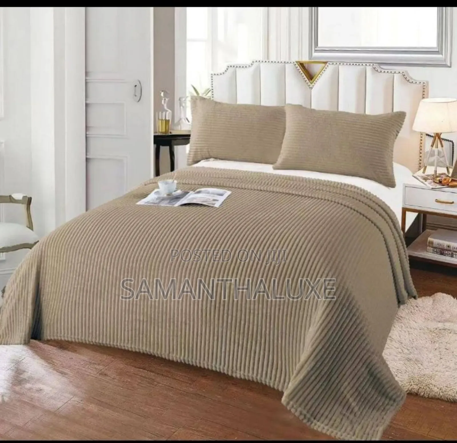 King Size 3-Pieces Blanket Set - Soft, Warm Comfortable