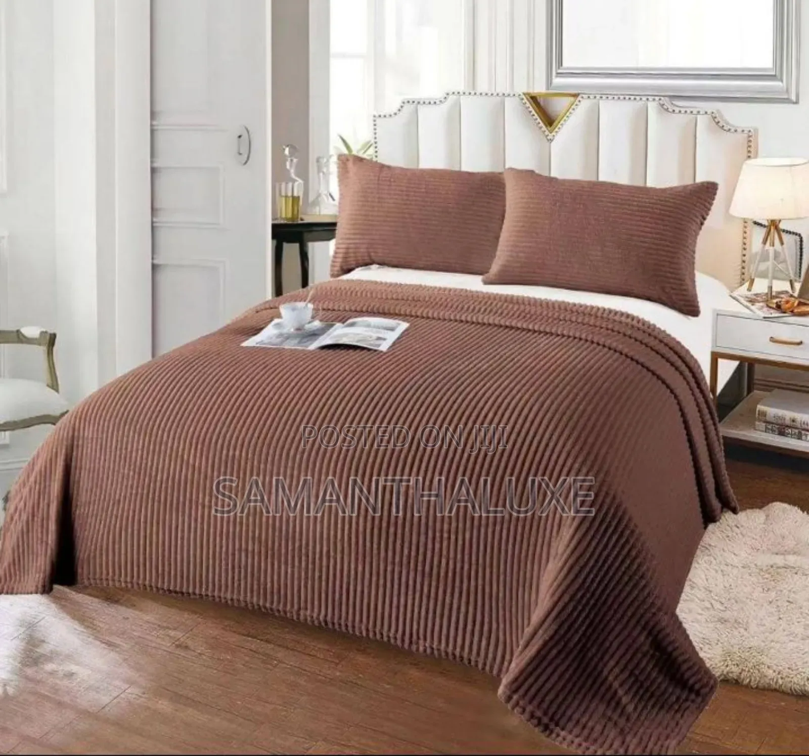 King Size 3-Pieces Blanket Set - Soft, Warm Comfortable
