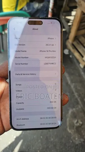 Apple iPhone 14 Pro Max 256 GB Purple