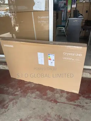 Elevate Your Space With Samsung 55" Crystal Uhd Smart Tv