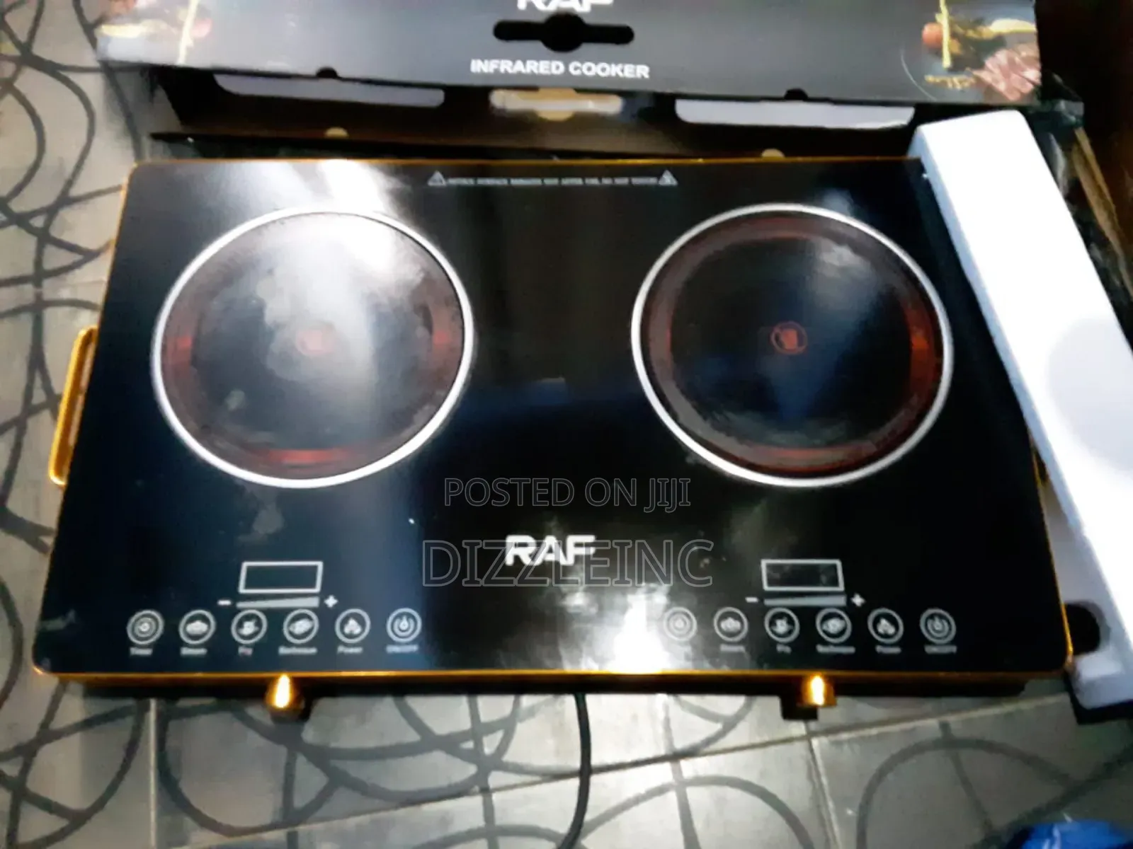 Neat Raf Double Electric Infrared Cooker (3500w)