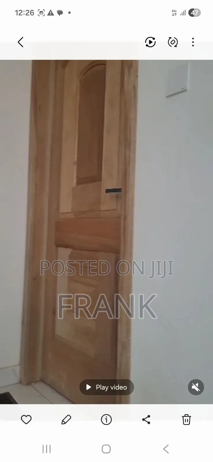 Studio Apartment in Lakeside Estate Area, New Legon for sale