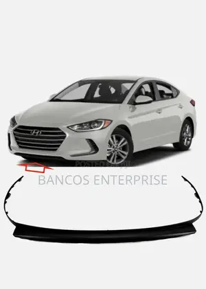 Hyundai Elantra 2017-2018 Grille, Cover, and Bumper Lip