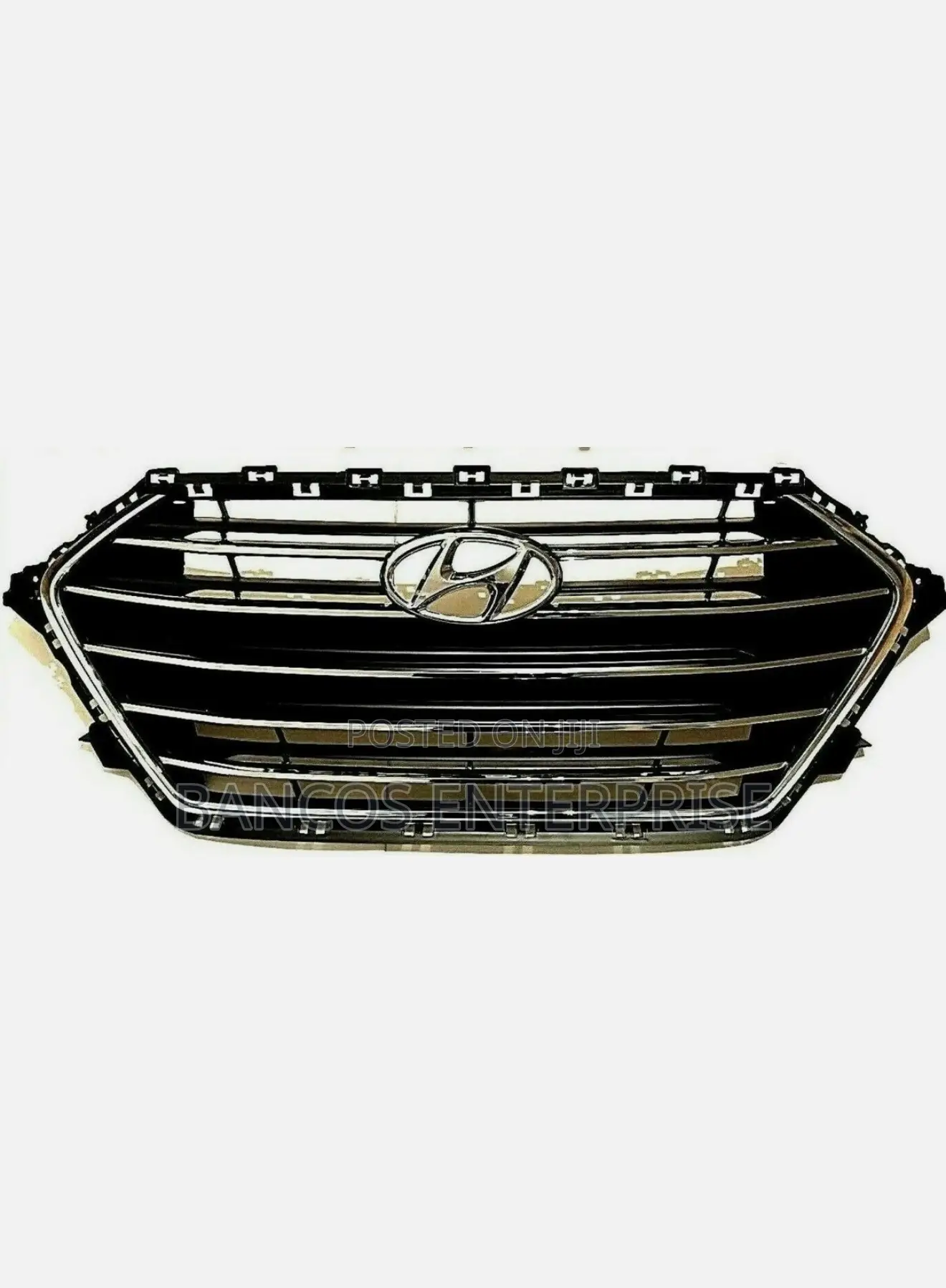 Hyundai Elantra 2017-2018 Grille, Cover, and Bumper Lip