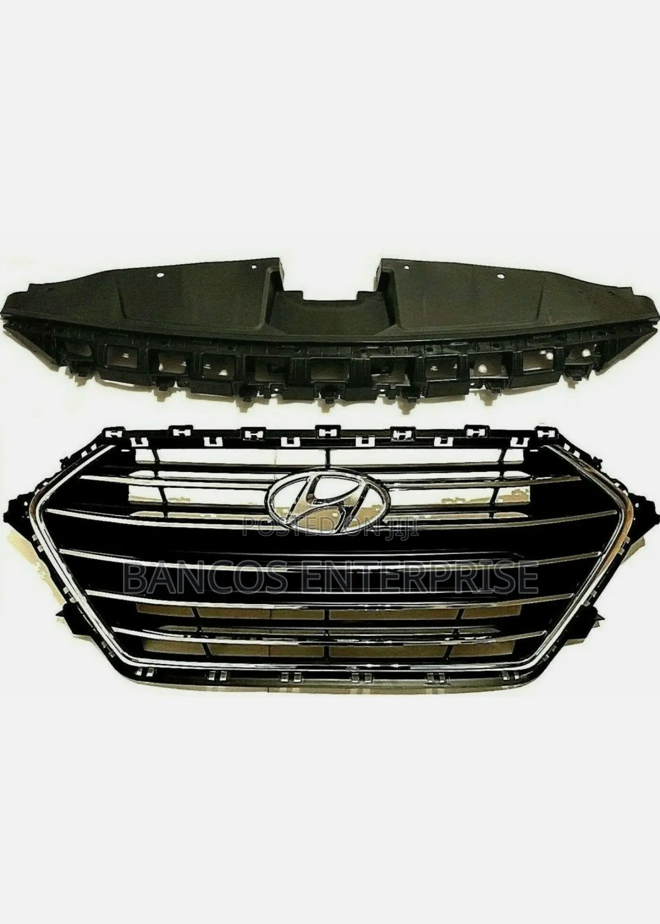Hyundai Elantra 2017-2018 Grille, Cover, and Bumper Lip