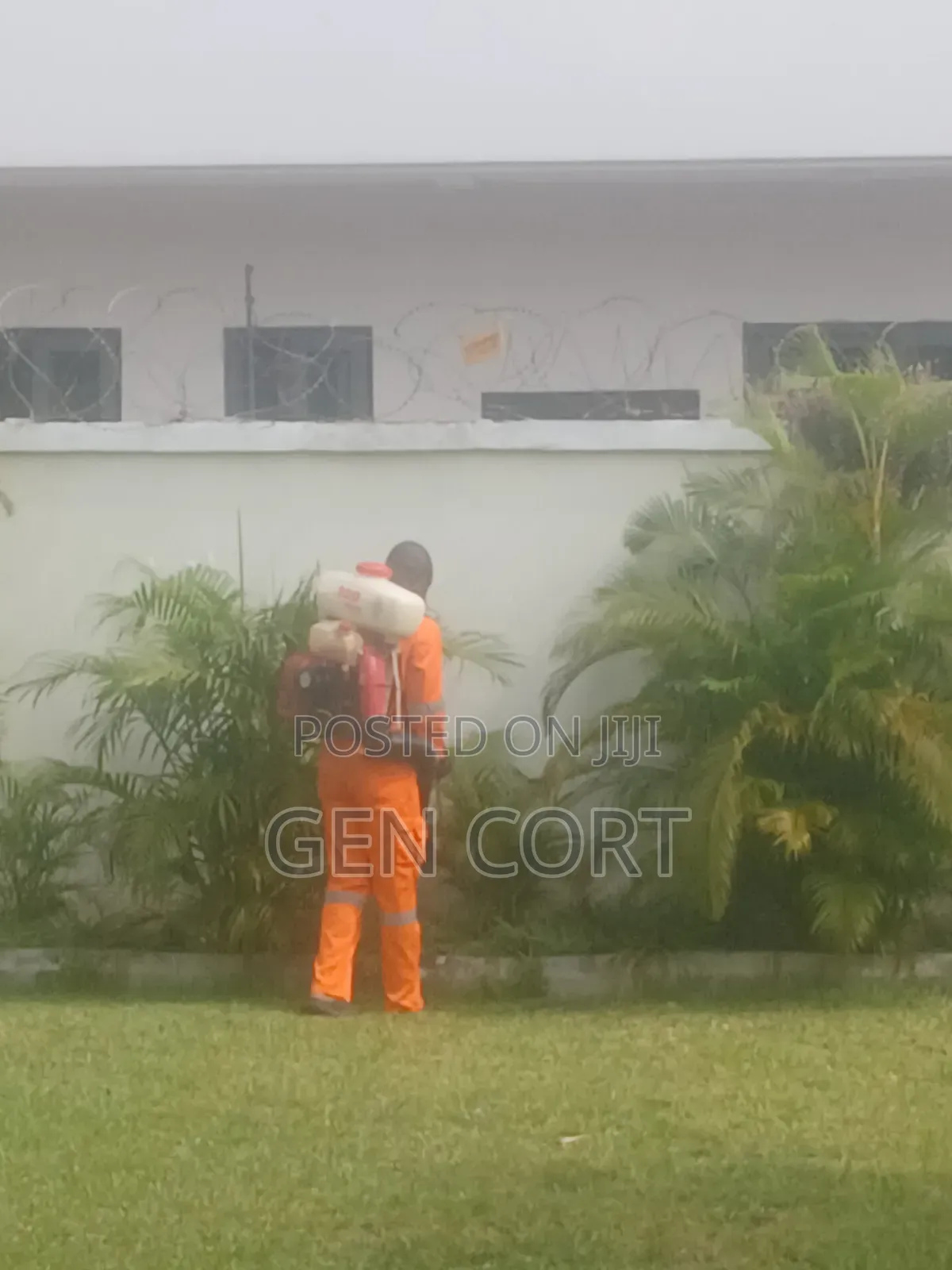 Fumigation Around Surroundings