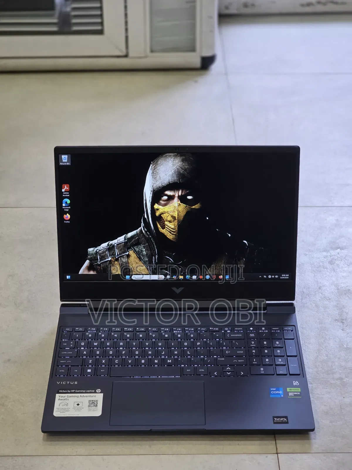 Laptop HP Victus 15 16GB Intel Core i5 SSD 512GB