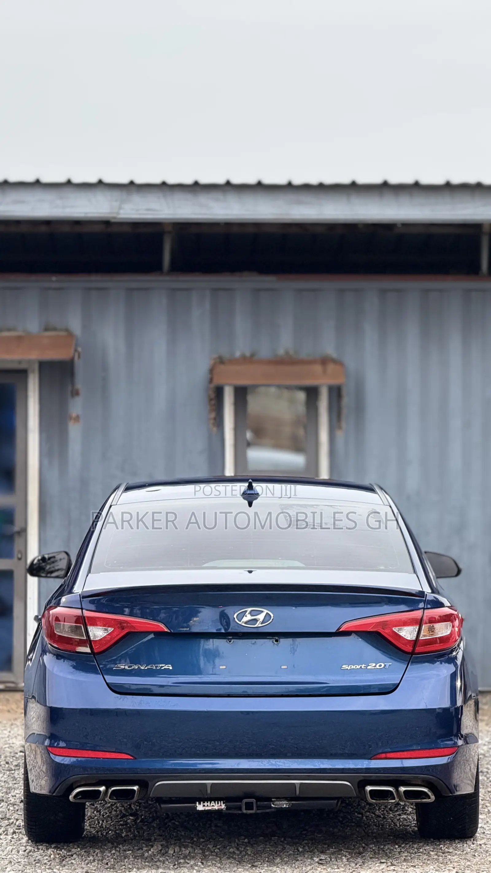Hyundai Sonata Sport 2.0T Sedan FWD (2.0L 4cyl 6A) 2017 Blue