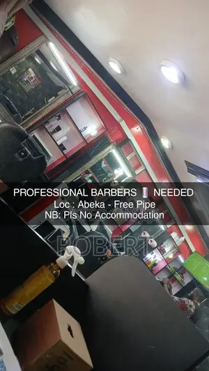 Professional Barbers Needed