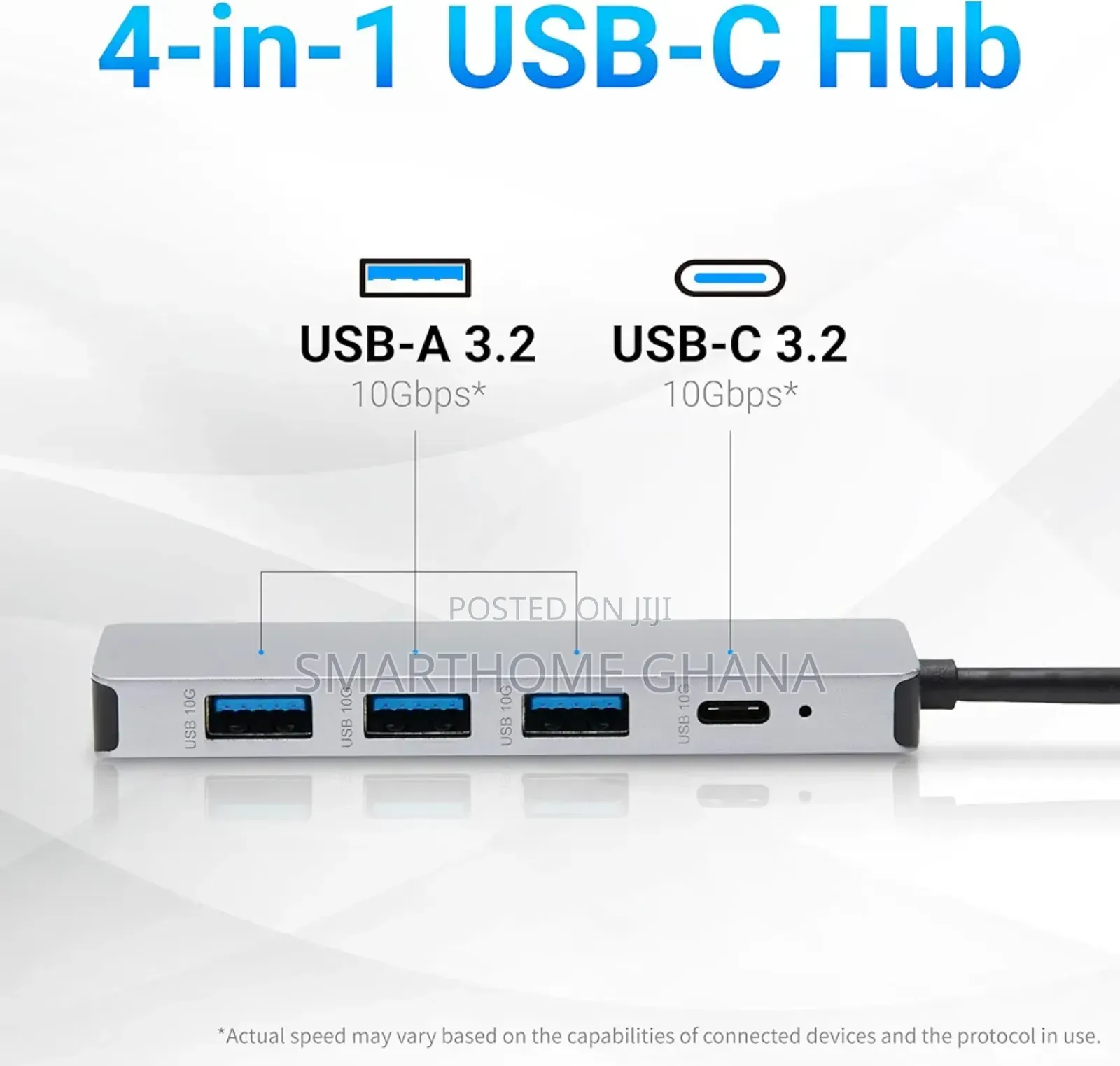 Amazon Basics Usb 3.2/3.1 Gen 2 Multiport Usb C Hub Dock
