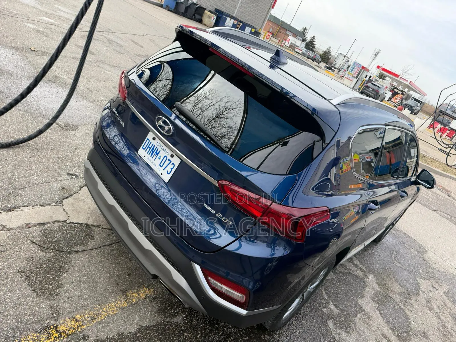 Hyundai Santa Fe SEL 2.0T AWD 2020 Blue