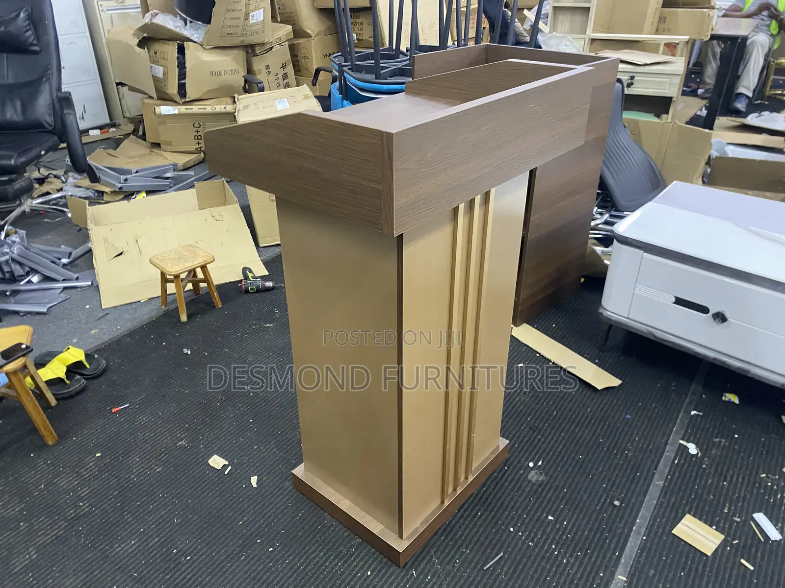 Wooden Pulpit