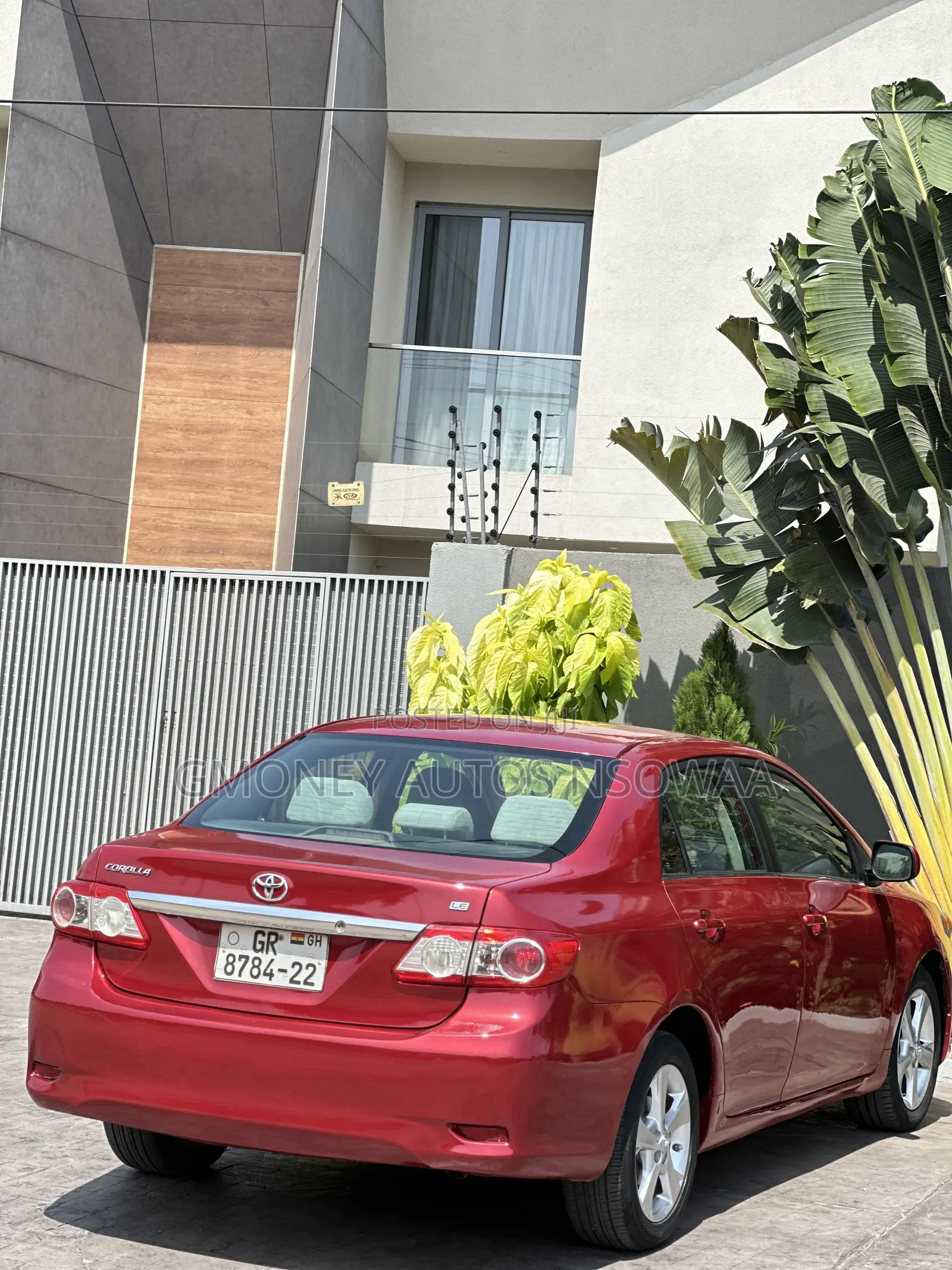 Toyota Corolla L 4-Speed Automatic 2013 Red