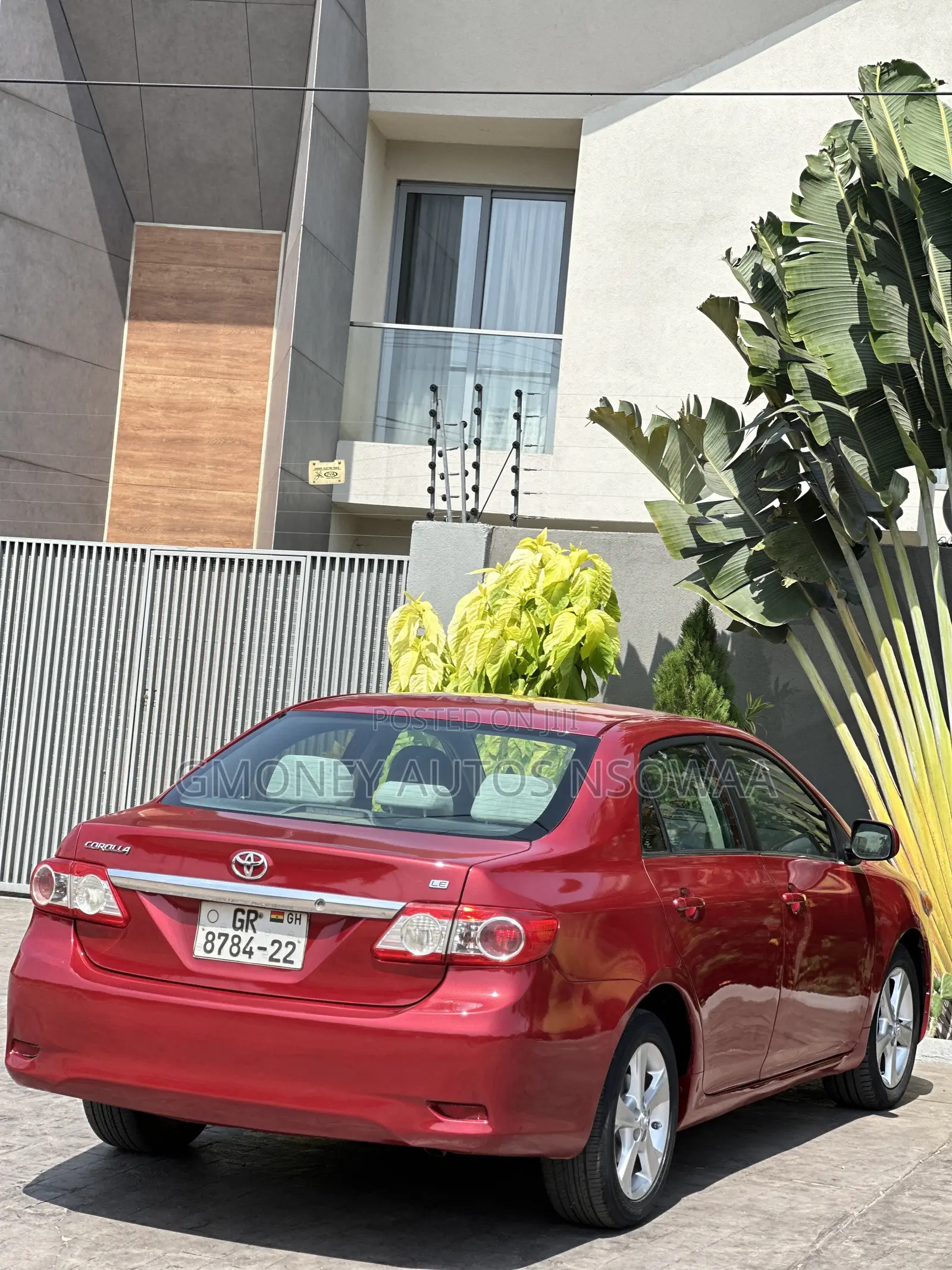 Toyota Corolla L 4-Speed Automatic 2013 Red