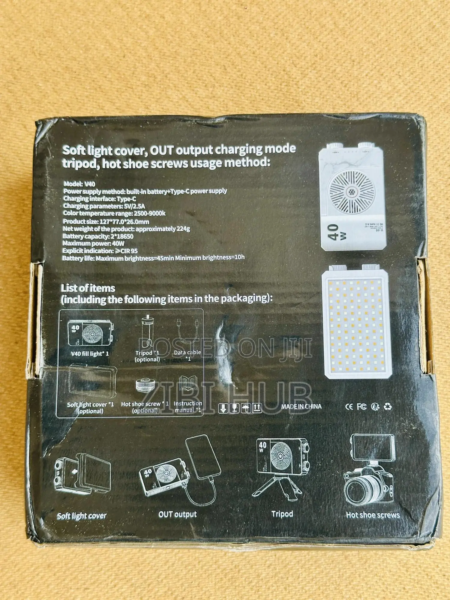Portable Video Light