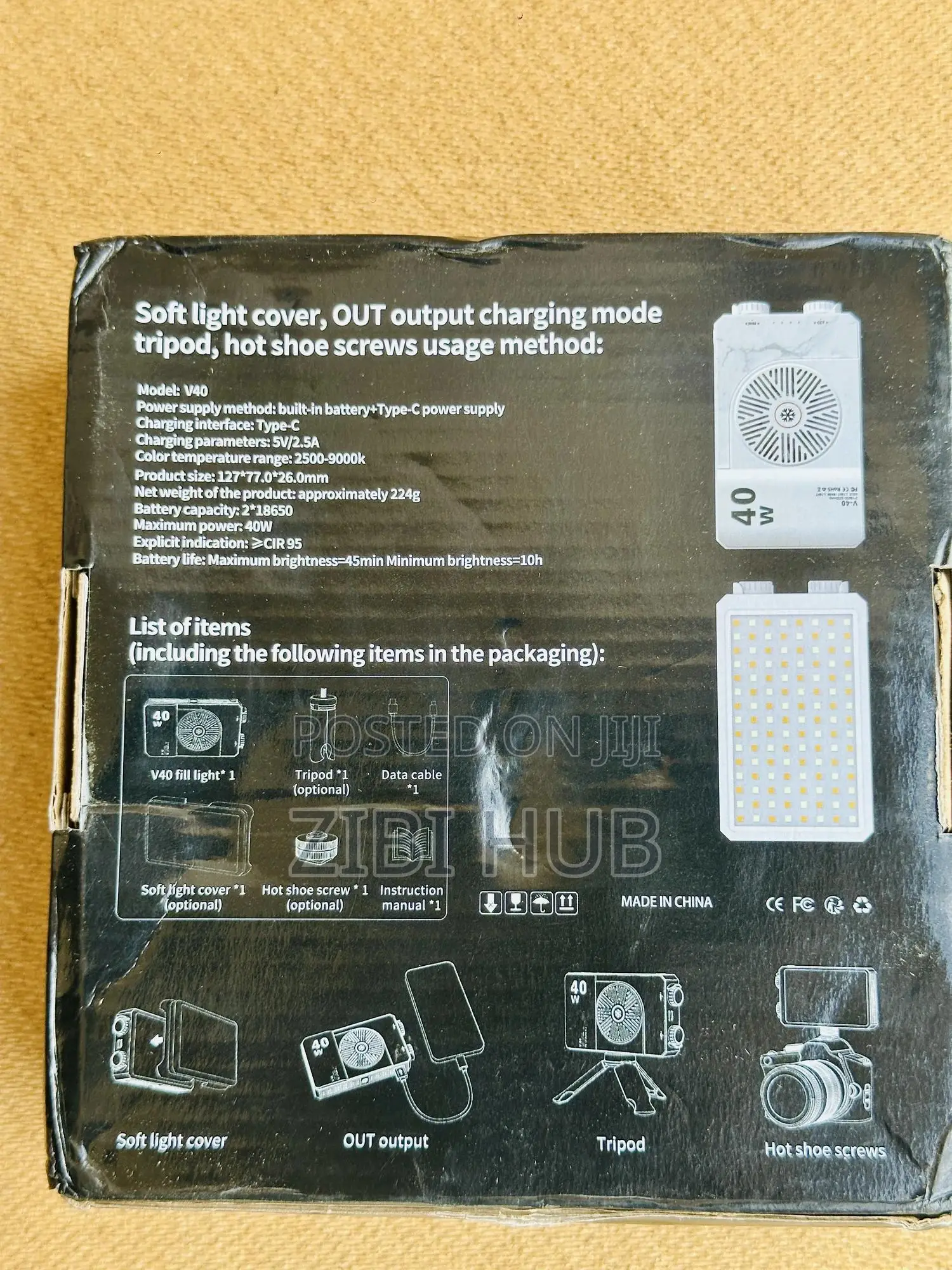 Portable Video Light