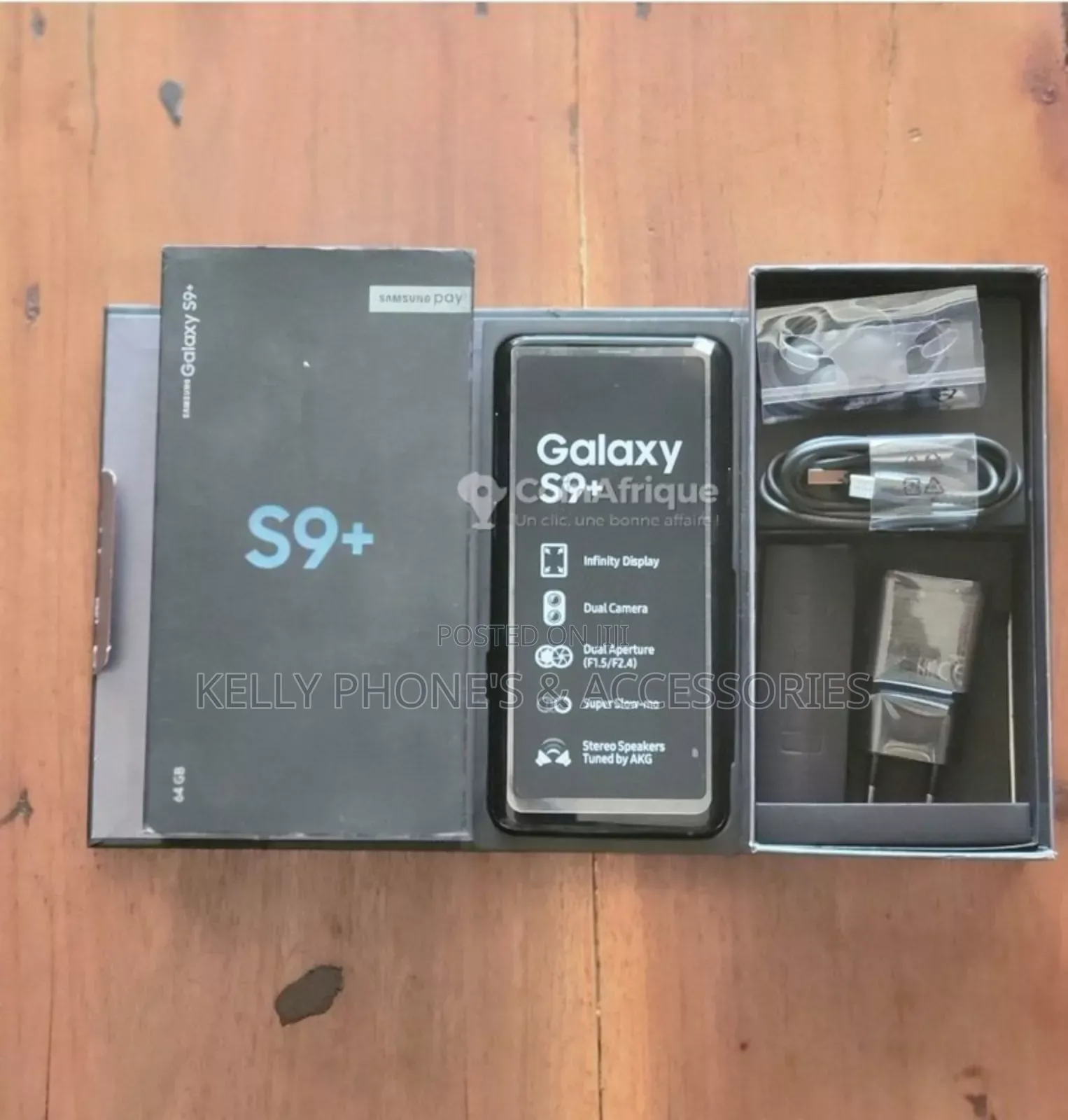 New Samsung Galaxy S9 Plus 64 GB Black
