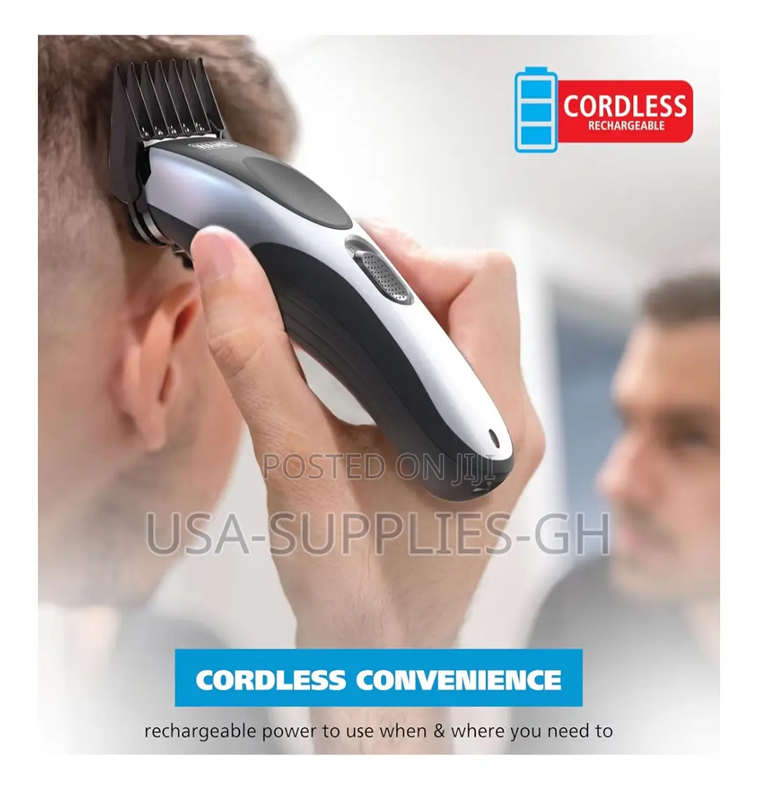 Wahl Clippers - Home Pro Cordless Rechargeable Hair Clipper From Usa