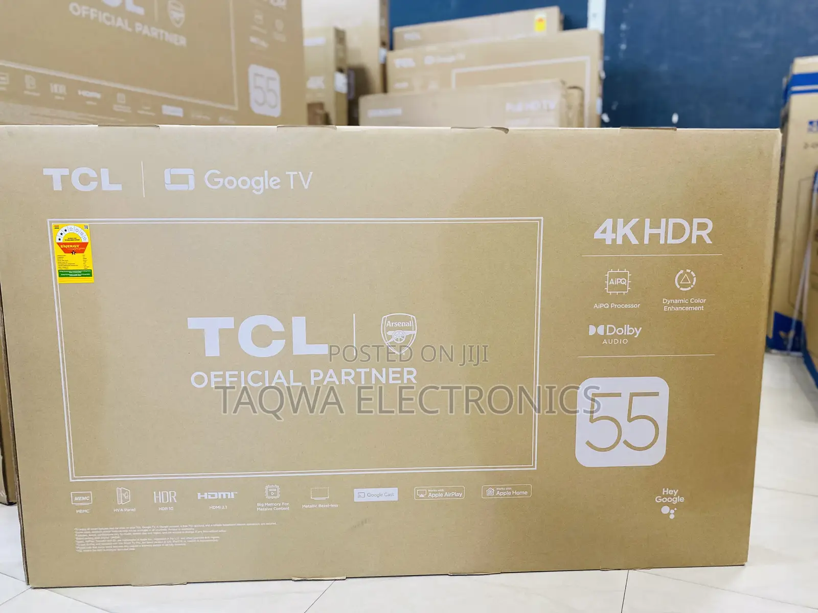 Authentic TCL 55 Inch Smart Tv 