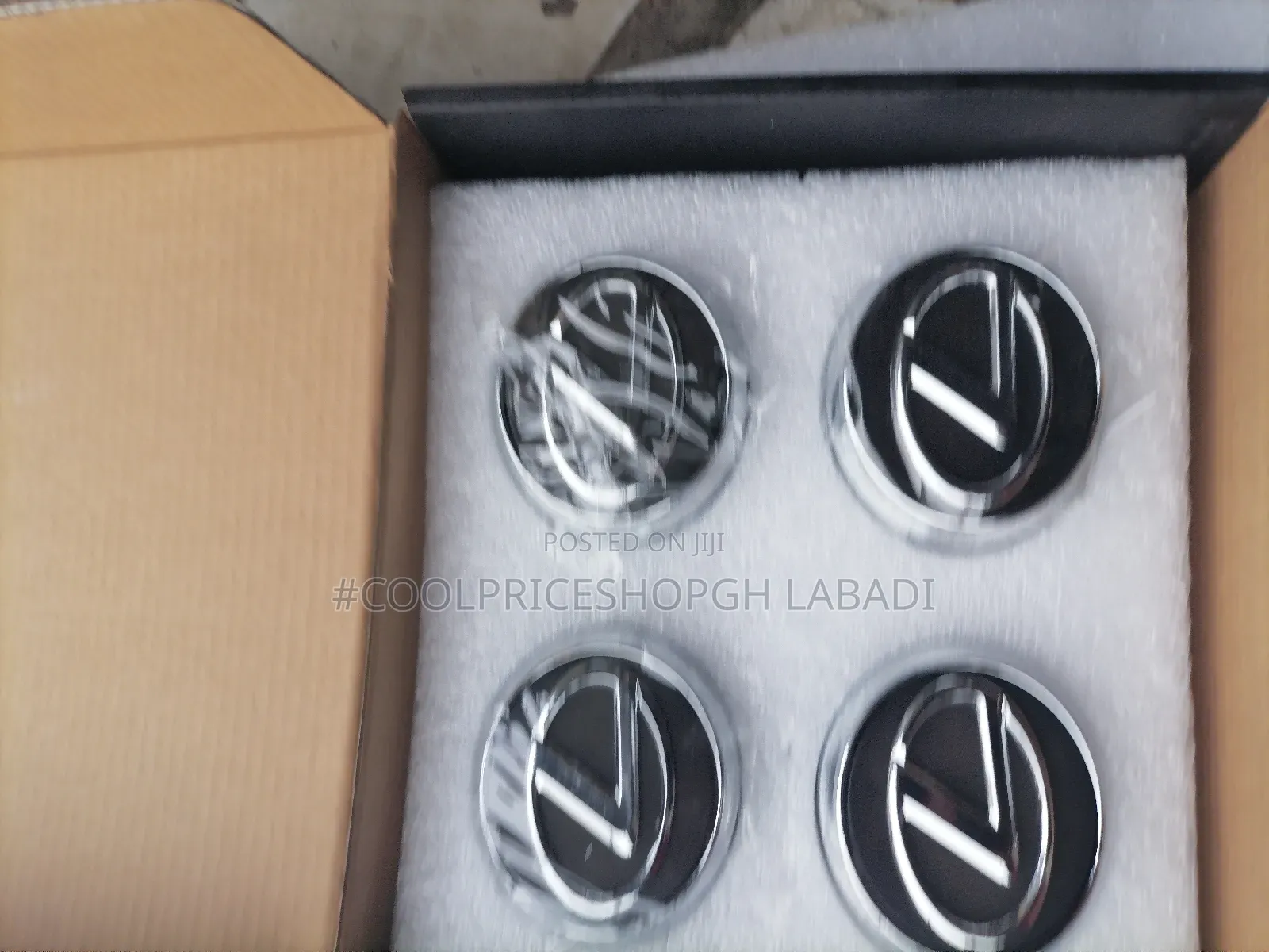 Lexus Logo Sustain Led Light Wheel Cap Hub