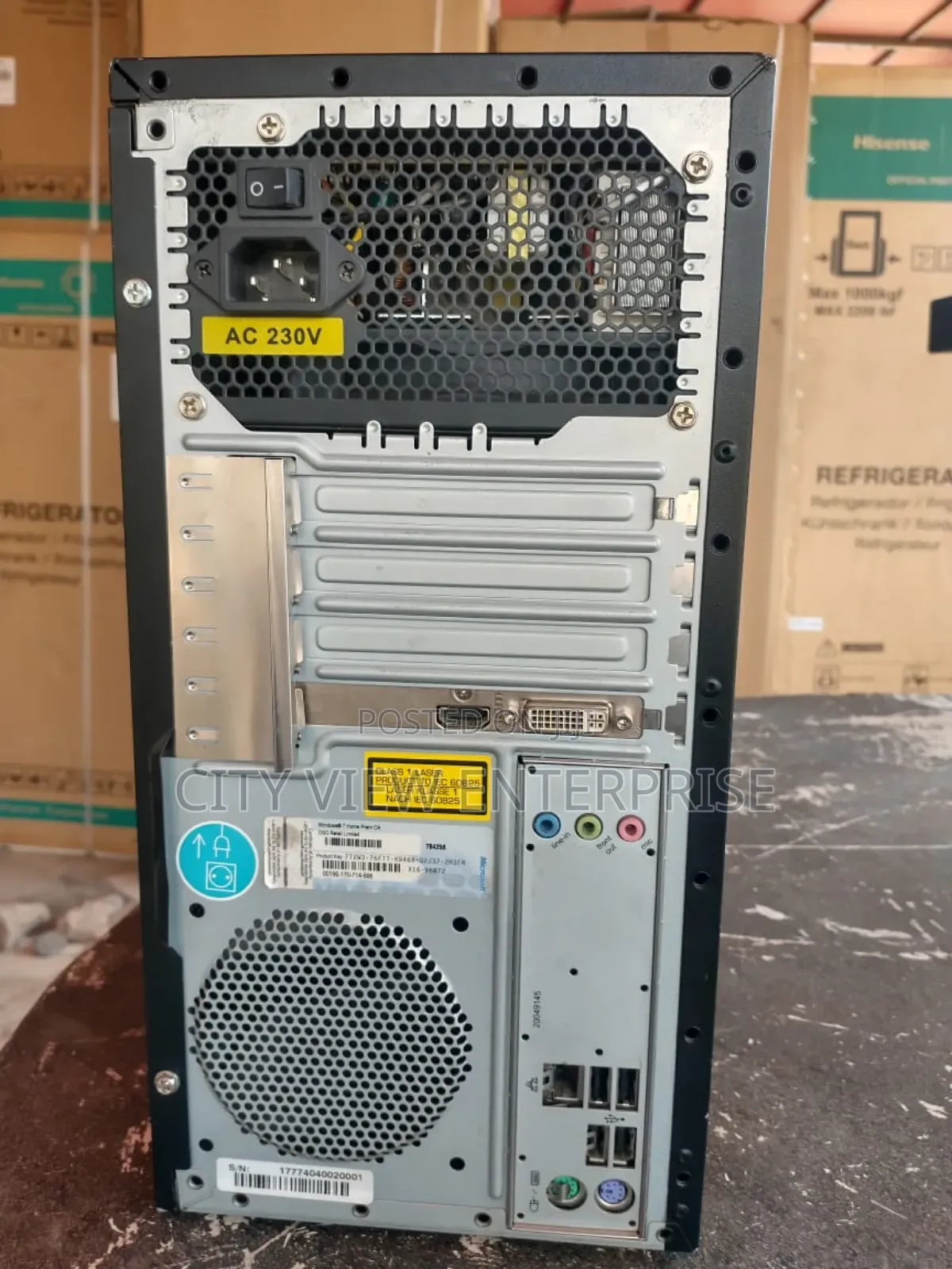 Desktop Computer 4GB Intel HDD 500GB