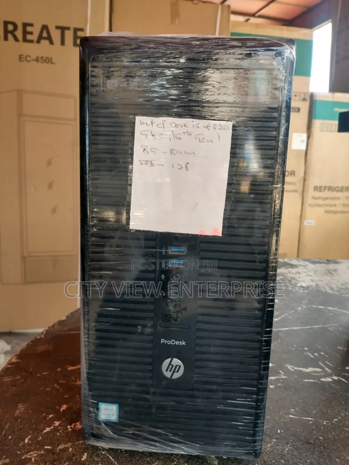 Desktop Computer HP ProDesk 600 8GB Intel Core i5 SSD 128GB