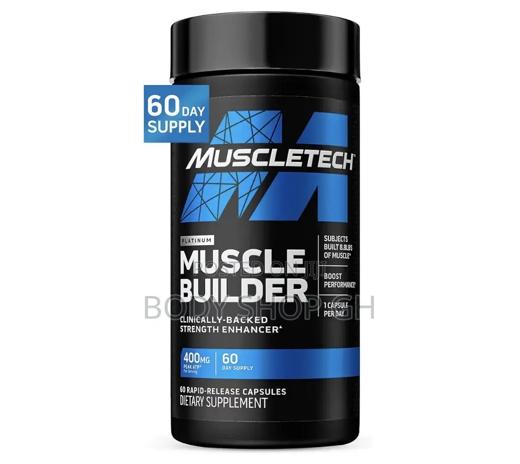 Muscletech Muscle Builder Nitric Oxide Supplements for Men Women