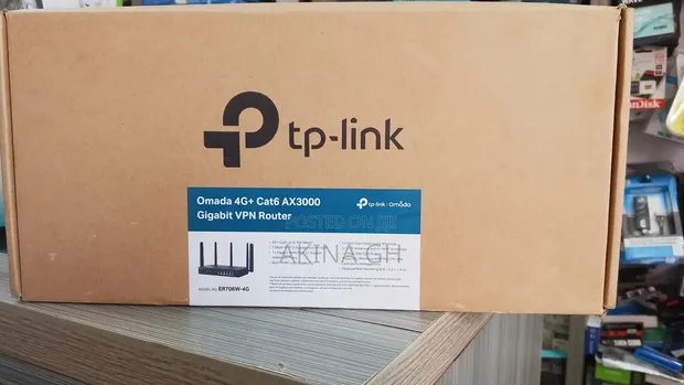 Omada 4g+ Cat6 Ax3000 Gigabit VPN Router