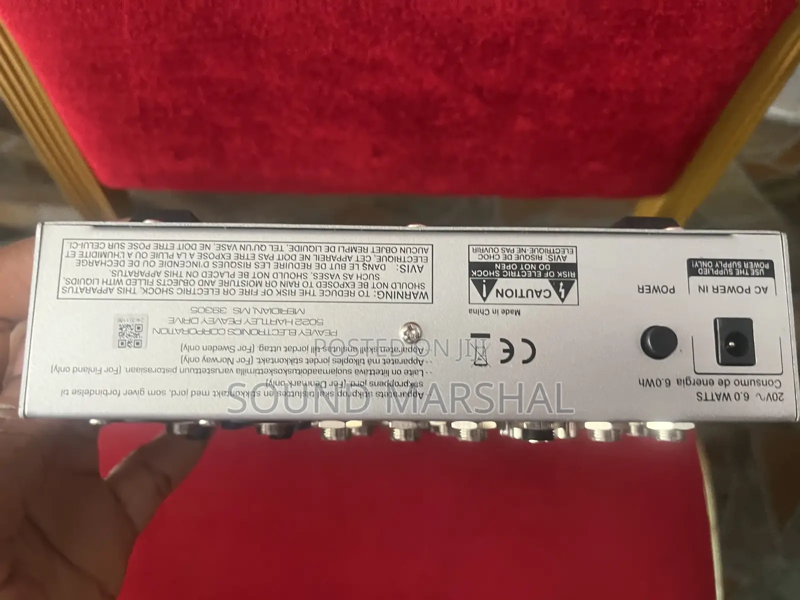 Peavey Pvi-8 8-Channel Passive Analog Mixer