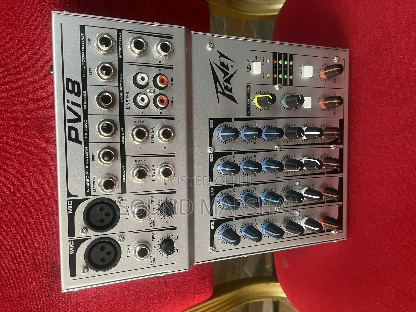 Peavey Pvi-8 8-Channel Passive Analog Mixer