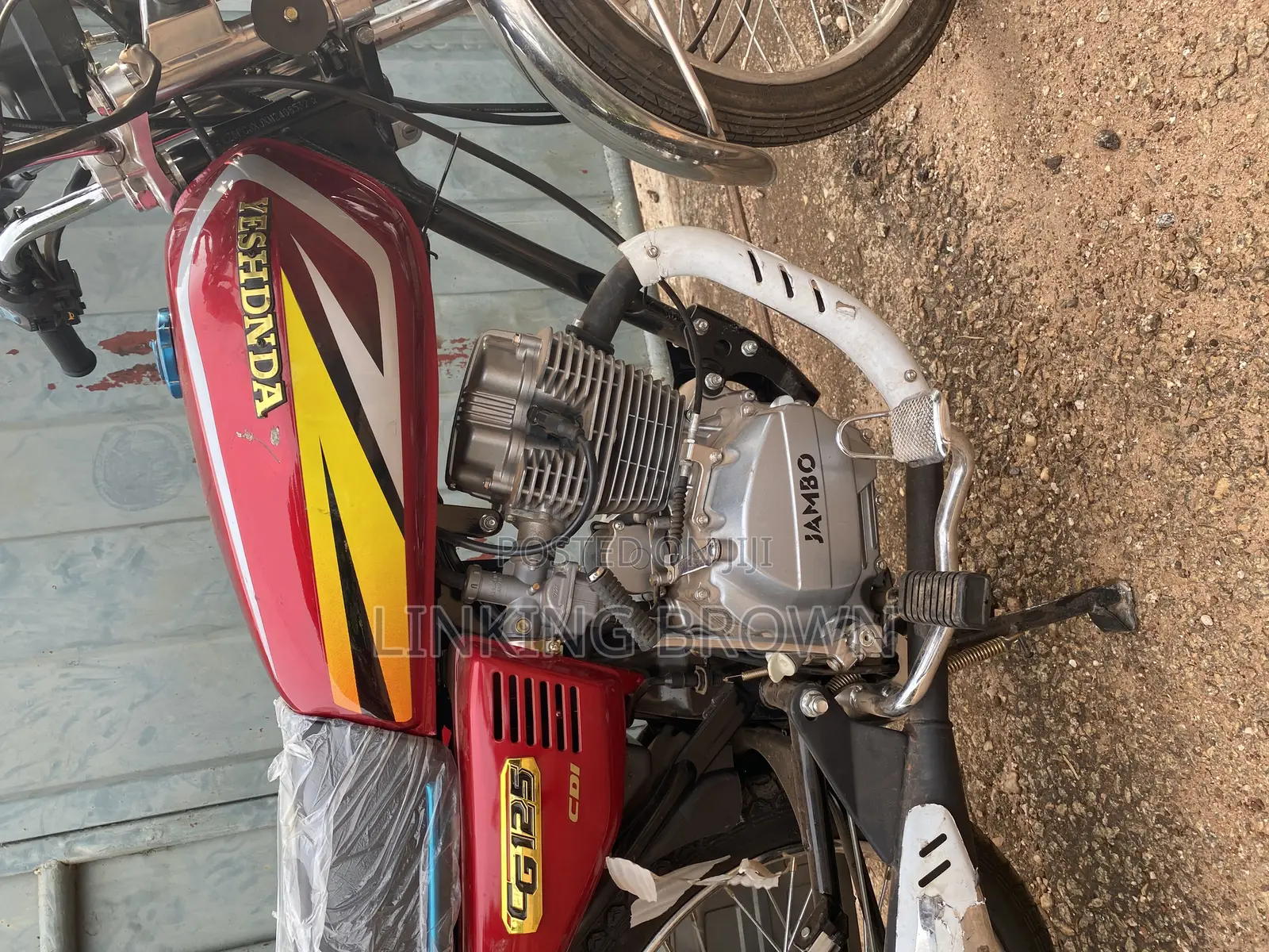 New Royal Motorcycle 2023 Red