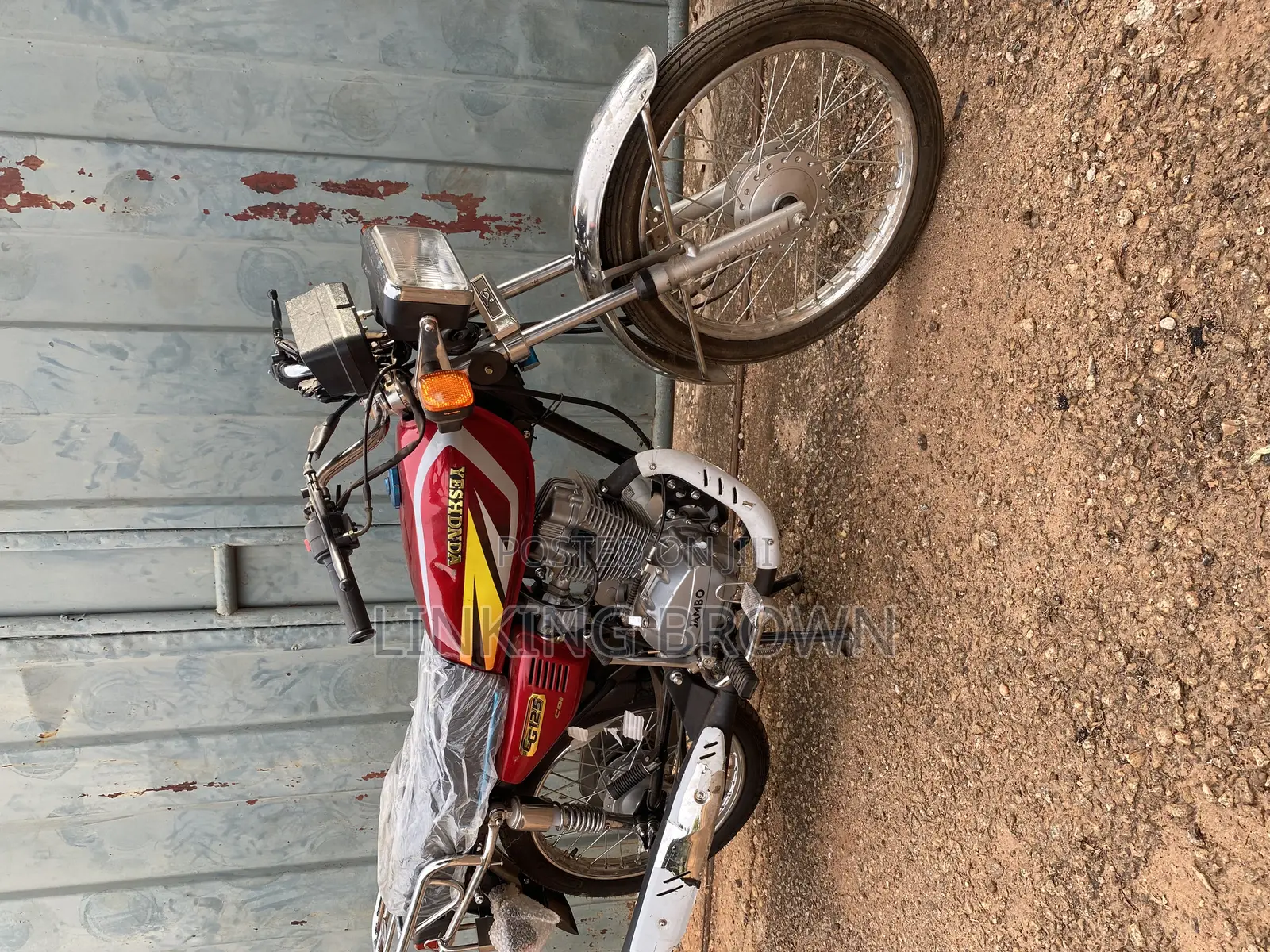 New Royal Motorcycle 2023 Red