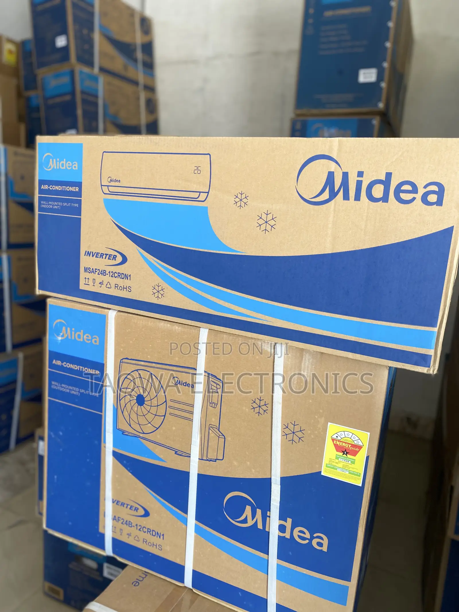In Tact Midea 1.5hp Inverter Air Conditioner