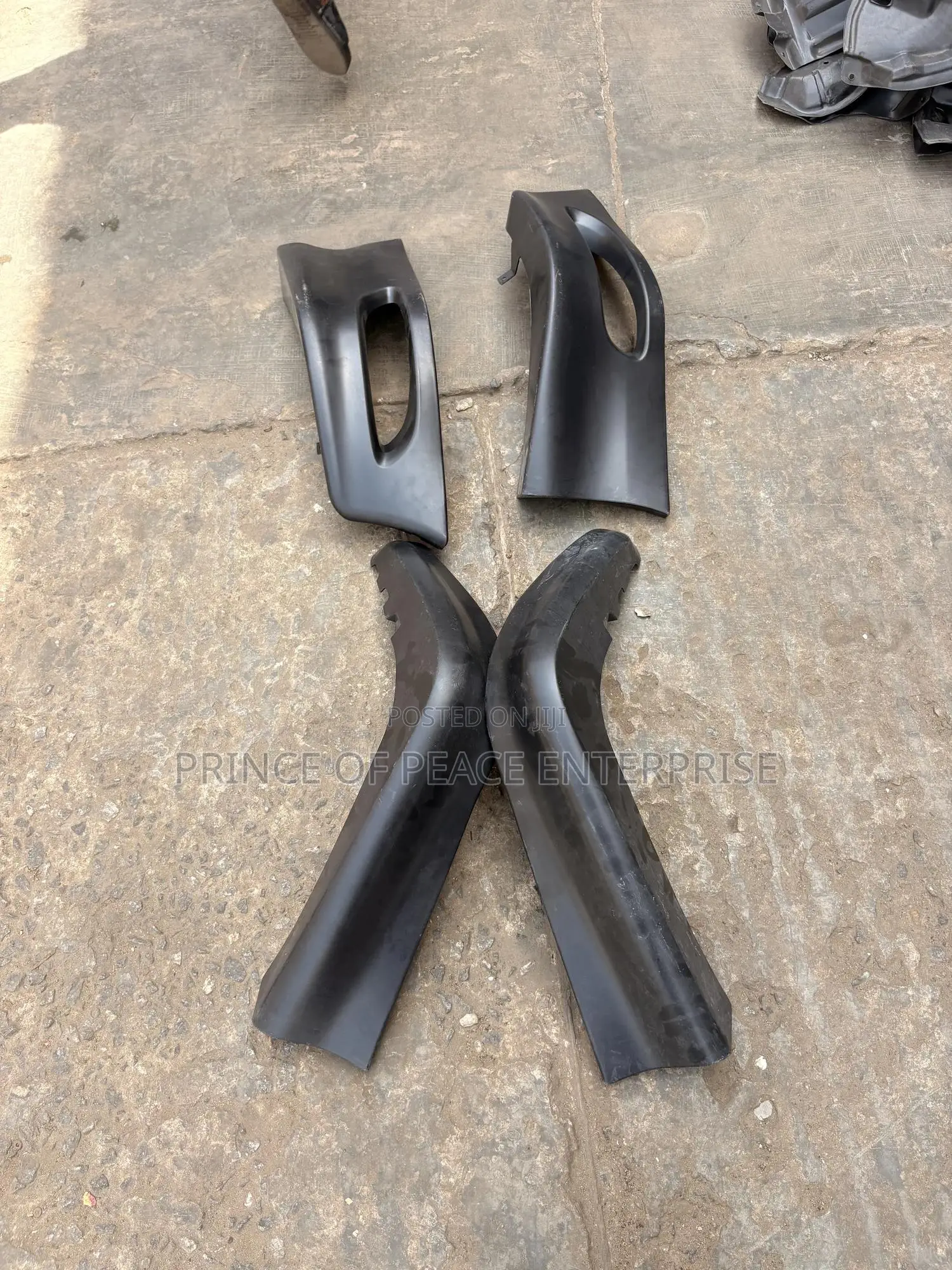 Toyota Corolla 2003 2006 2008 Front and Back Bumper Spoilers Set